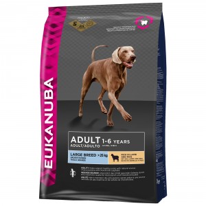 Eukanuba Adult Large Breed hundfoder med lamm och ris