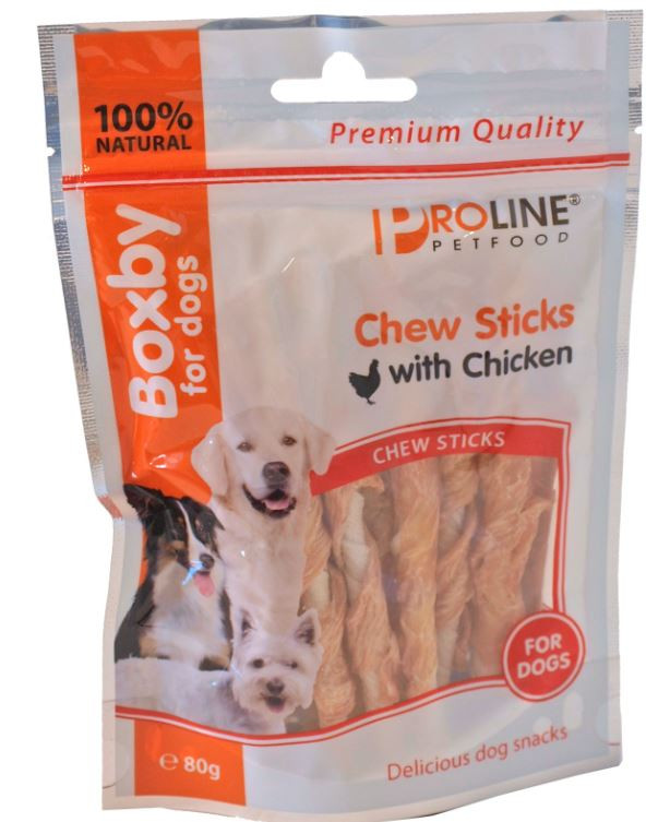 Boxby Chew Sticks kyckling hundgodis