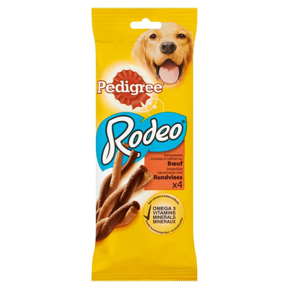 Pedigree Rodeo med nötkött hundgodis