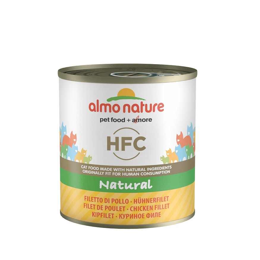 Almo Nature HFC Natural kycklingfilé våtfoder katt (280 g)