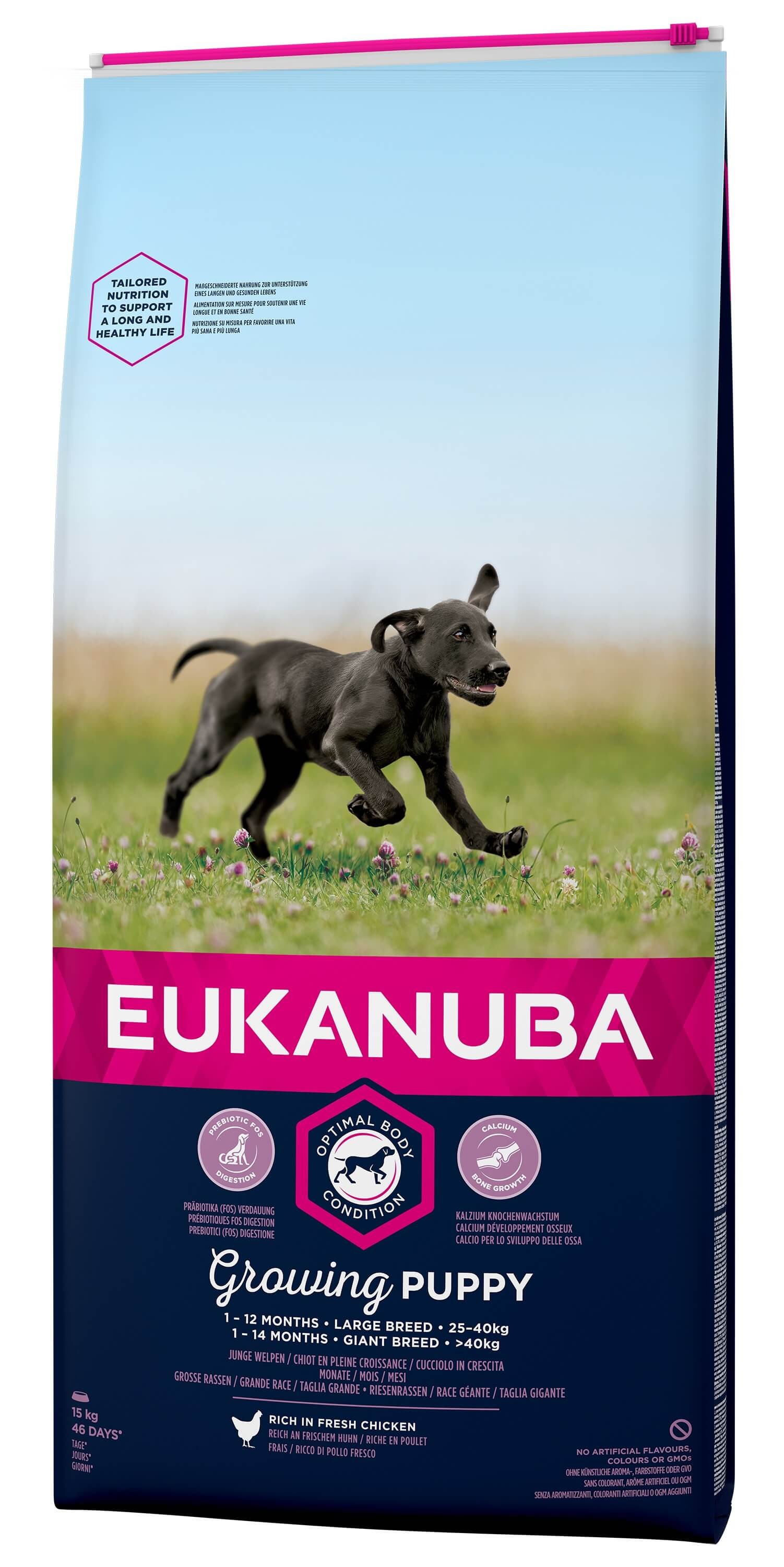 Eukanuba Growing Puppy Large Breed kip hondenvoer