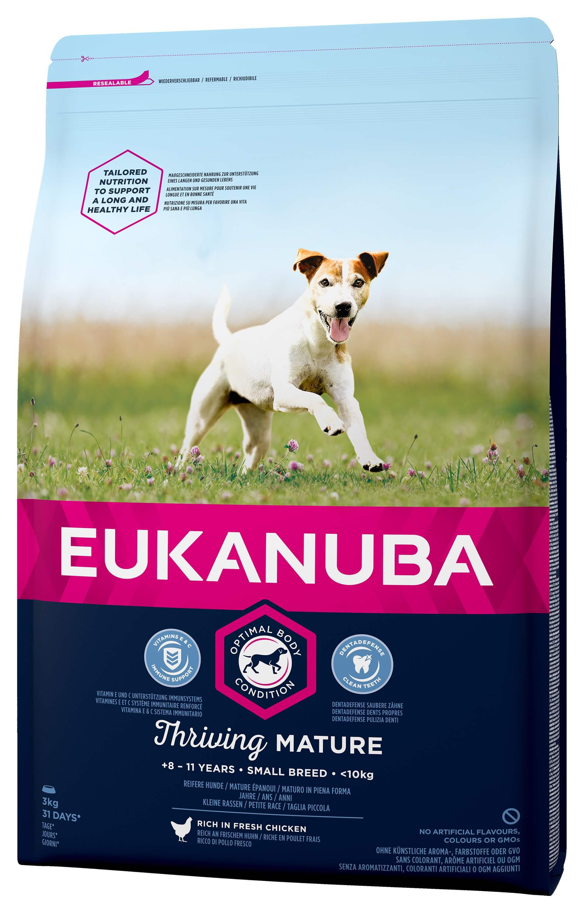 Eukanuba Thriving Mature Small Breed kip hondenvoer