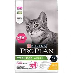 Pro Plan Sterilised Adult Kip Optidigest kattenvoer