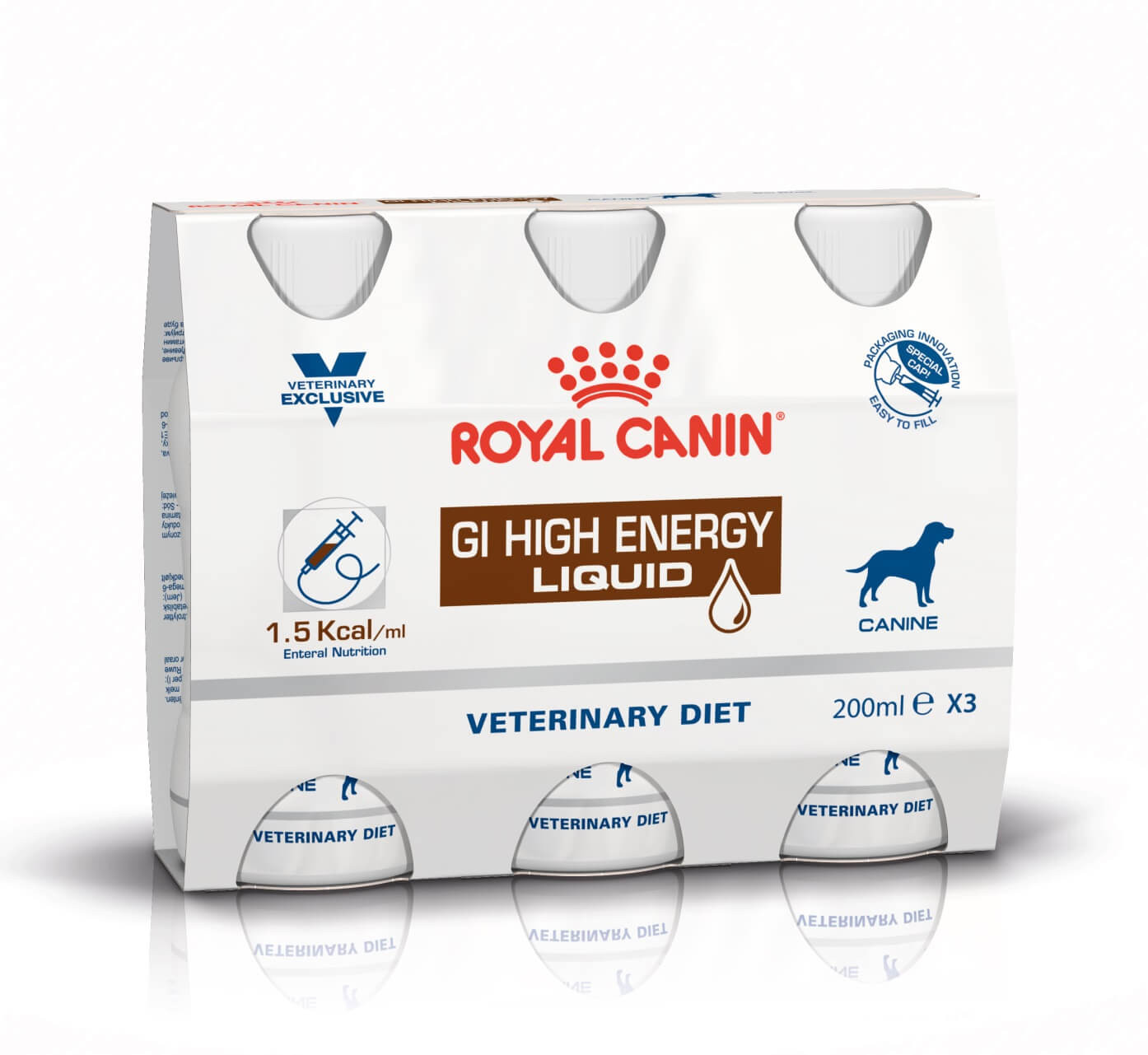 Royal Canin Veterinary Diet GI High Energy Liquid Hond