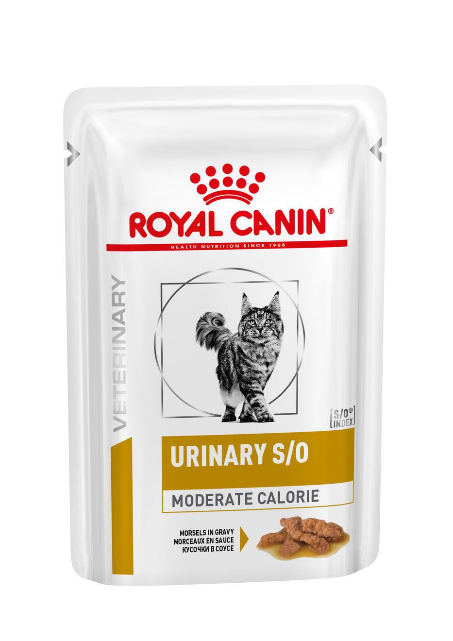 Royal Canin Urinary S/O Moderate Calorie Pouch 85 g kat
