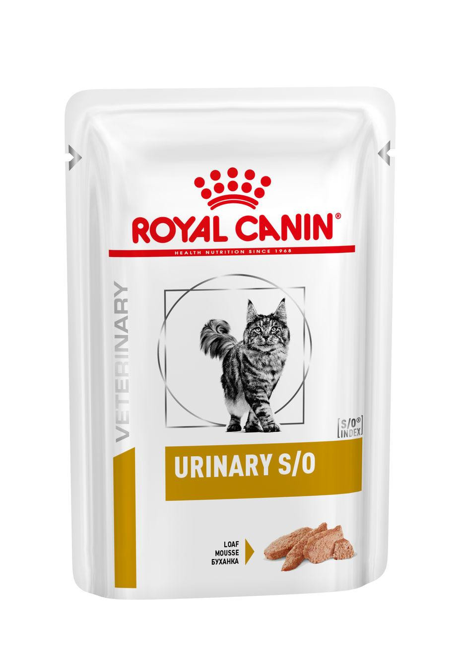 Royal Canin Urinary S/O Pouch Loaf 85 g kattenvoer