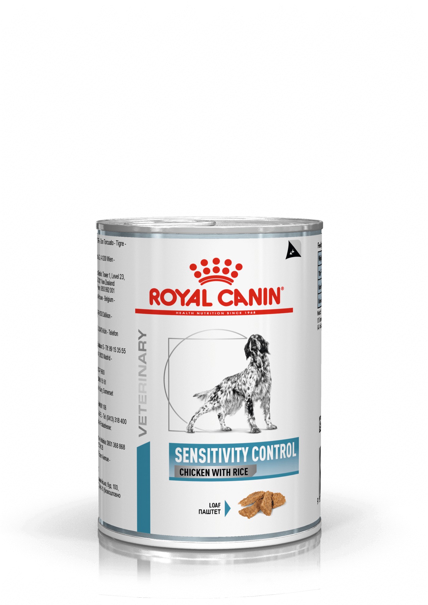 Royal Canin Veterinary Sensitivity Control kyckling  med ris våtfoder hund