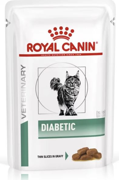Royal Canin Veterinary Diet Diabetic zakjes 85 gram kattenvoer