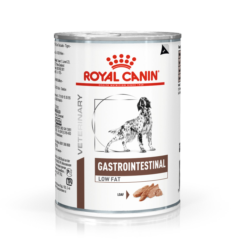 Royal Canin Veterinary Diet Gastro Intestinal Low Fat blik hondenvoer