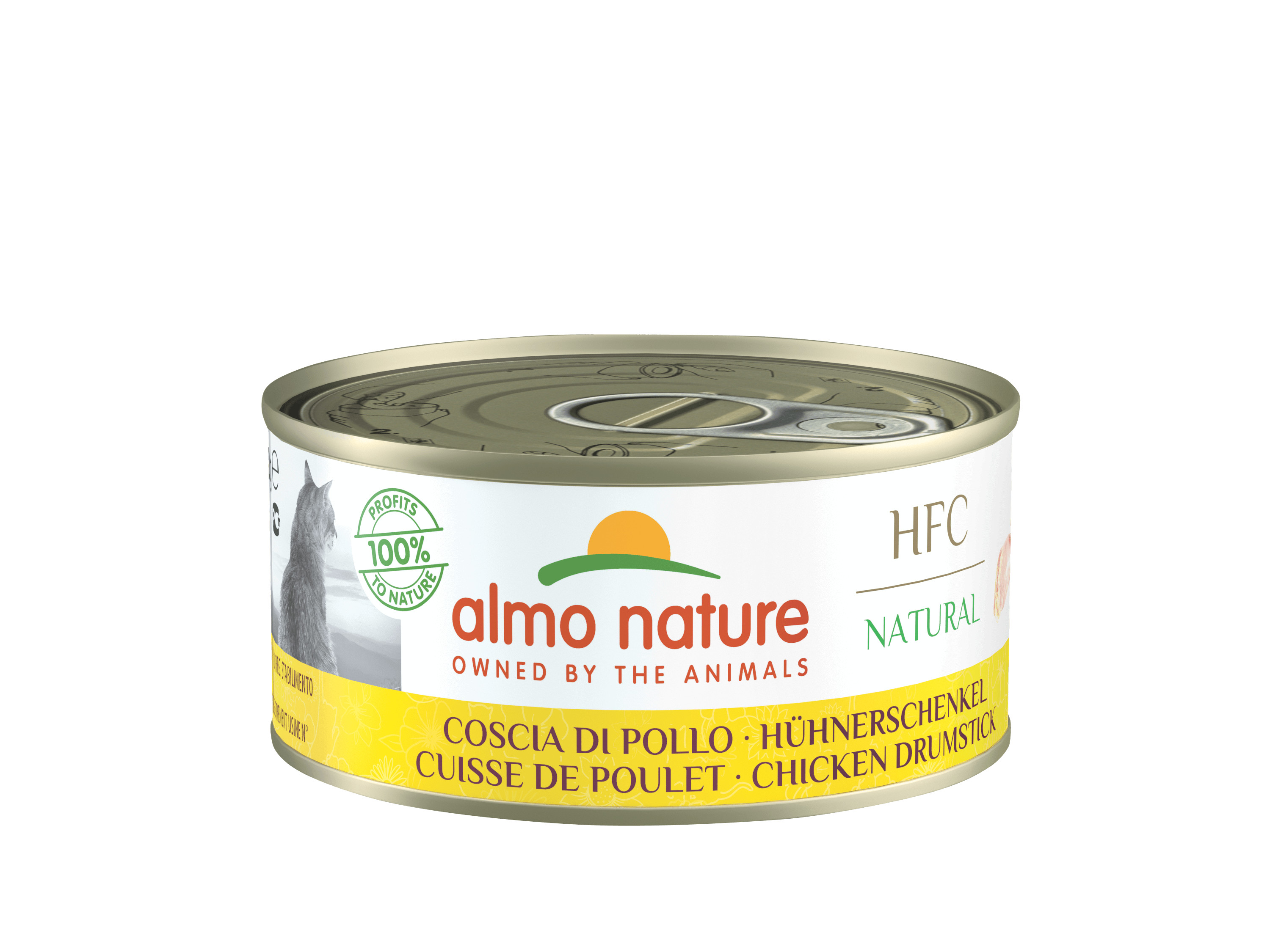 Almo Nature HFC Natural kycklinglår våtfoder katt (150 g)