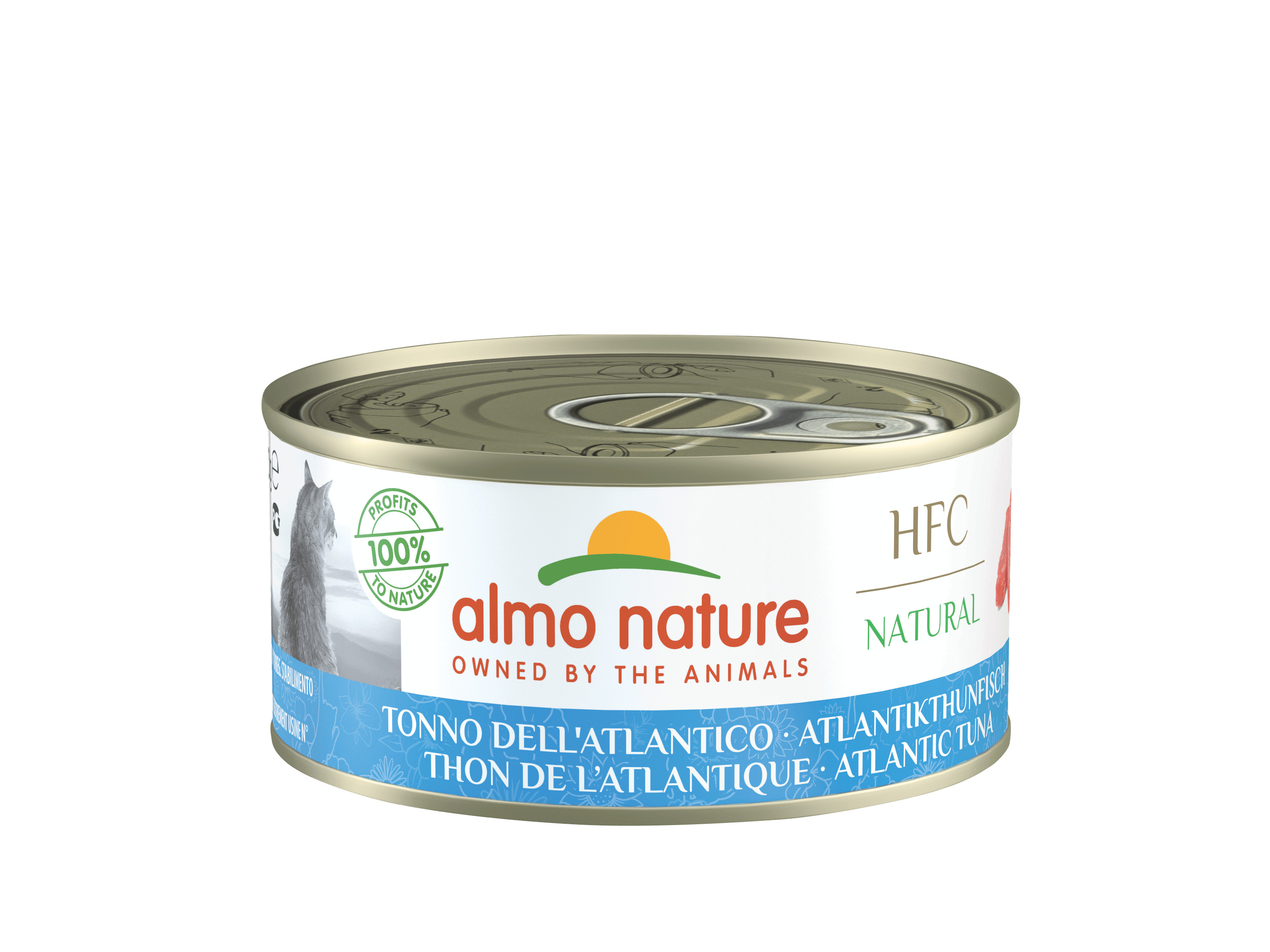 Almo Nature HFC Natural Atlantisk tonfisk våtfoder katt (150 g)