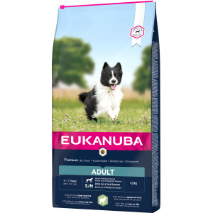 Eukanuba Adult Small Medium hundfoder med lamm och ris