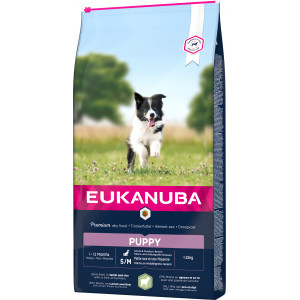 Eukanuba Puppy Small Medium Lam & Rijst hondenvoer