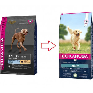 Eukanuba Adult Large Breed hundfoder med lamm och ris