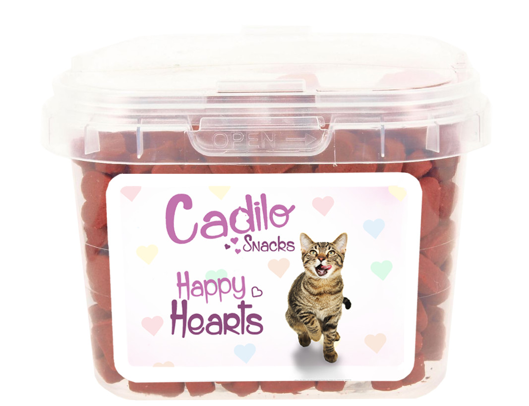 Cadilo Cat Snacks Happy Hearts 140 gram