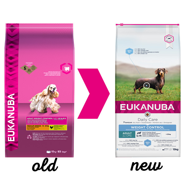 Eukanuba Daily Care Adult Weight Control Small/Medium hundfoder