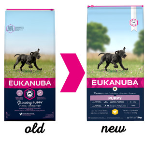 Eukanuba Growing Puppy Large Breed kip hondenvoer