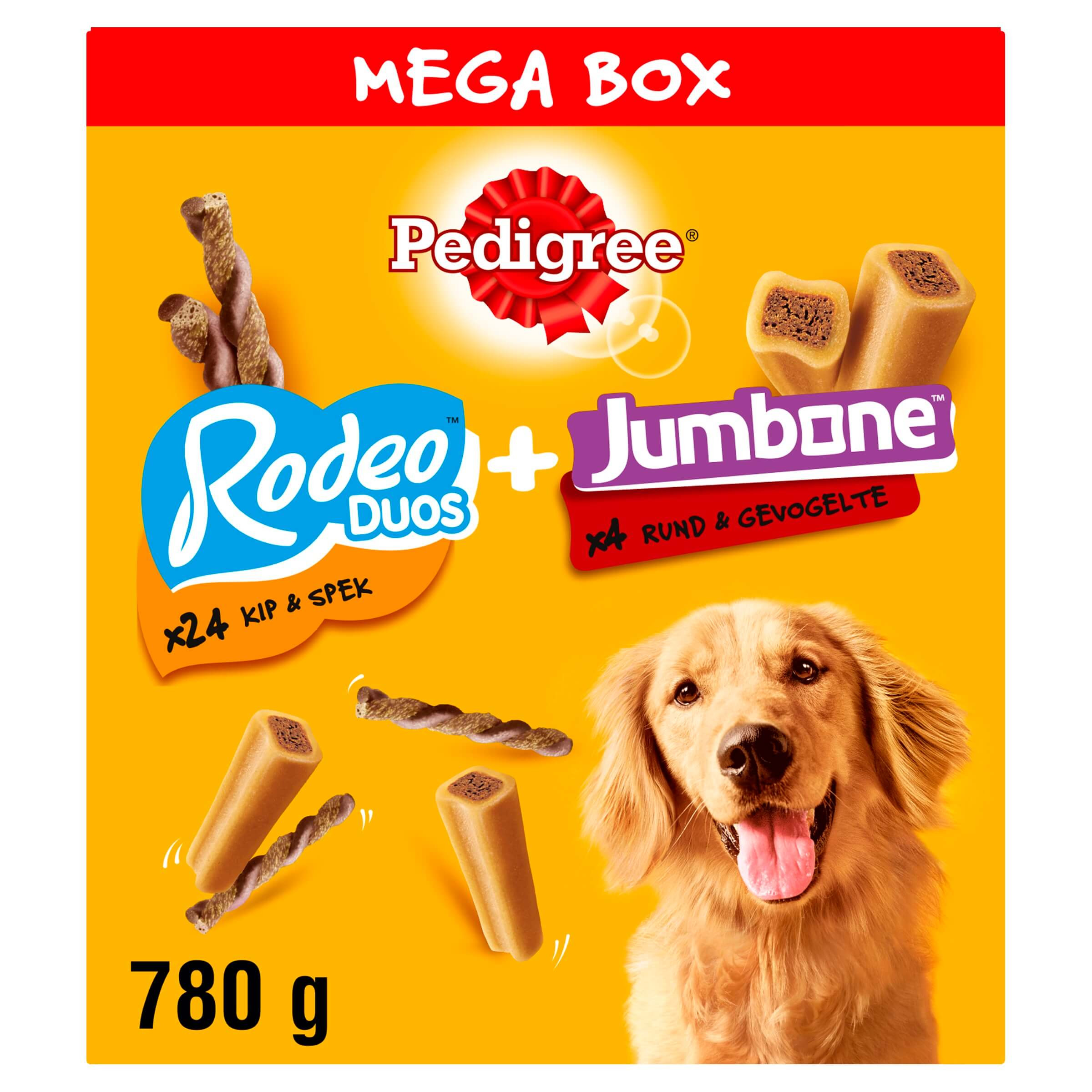 Pedigree Megabox Rodeo & Jumbone hondensnack