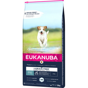 Eukanuba Adult S/M graanvrij zeevis hondenvoer
