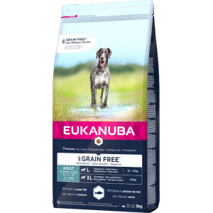Eukanuba Adult L/XL graanvrij zeevis hondenvoer
