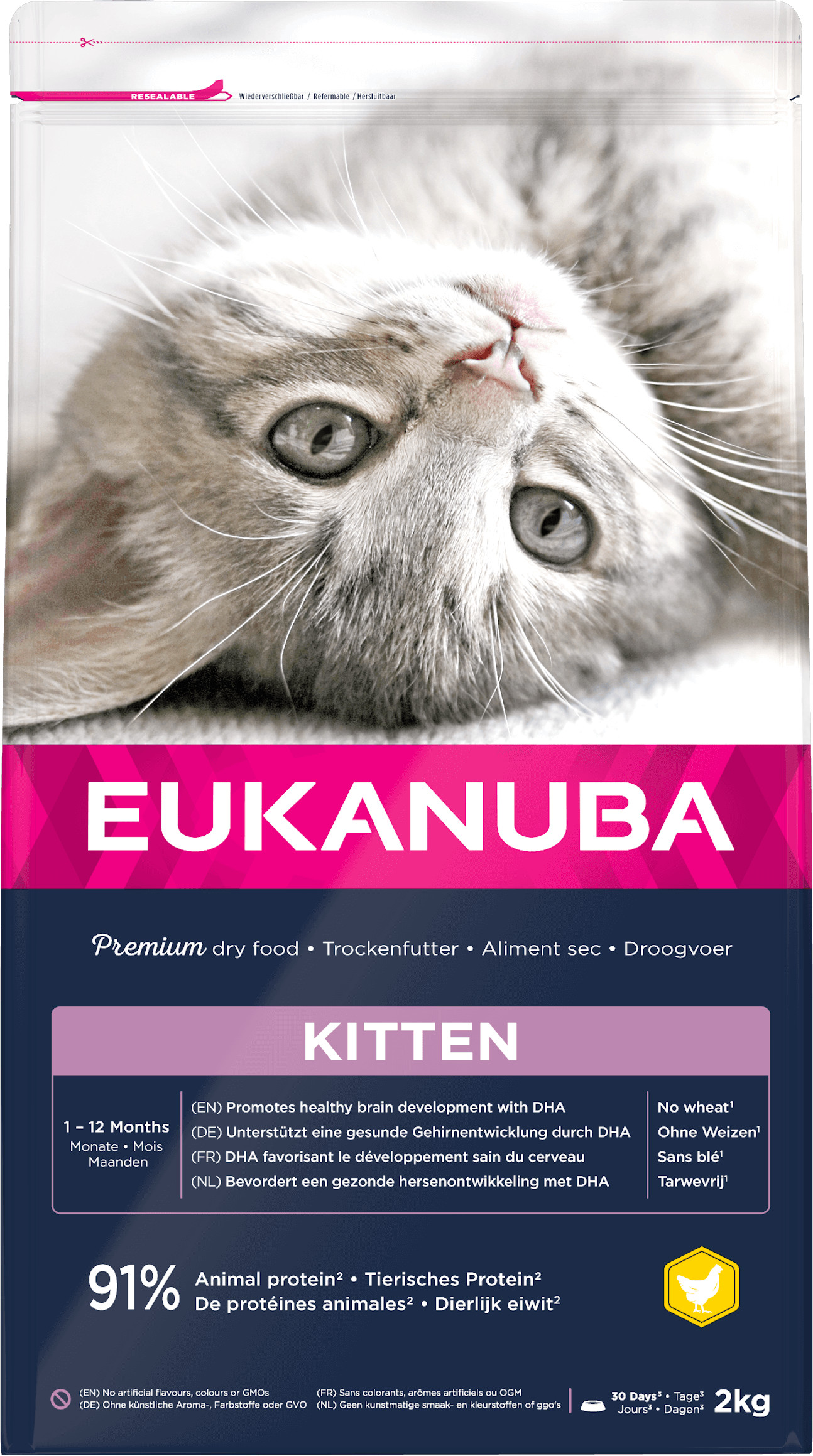 Eukanuba Kitten kyckling kattfoder