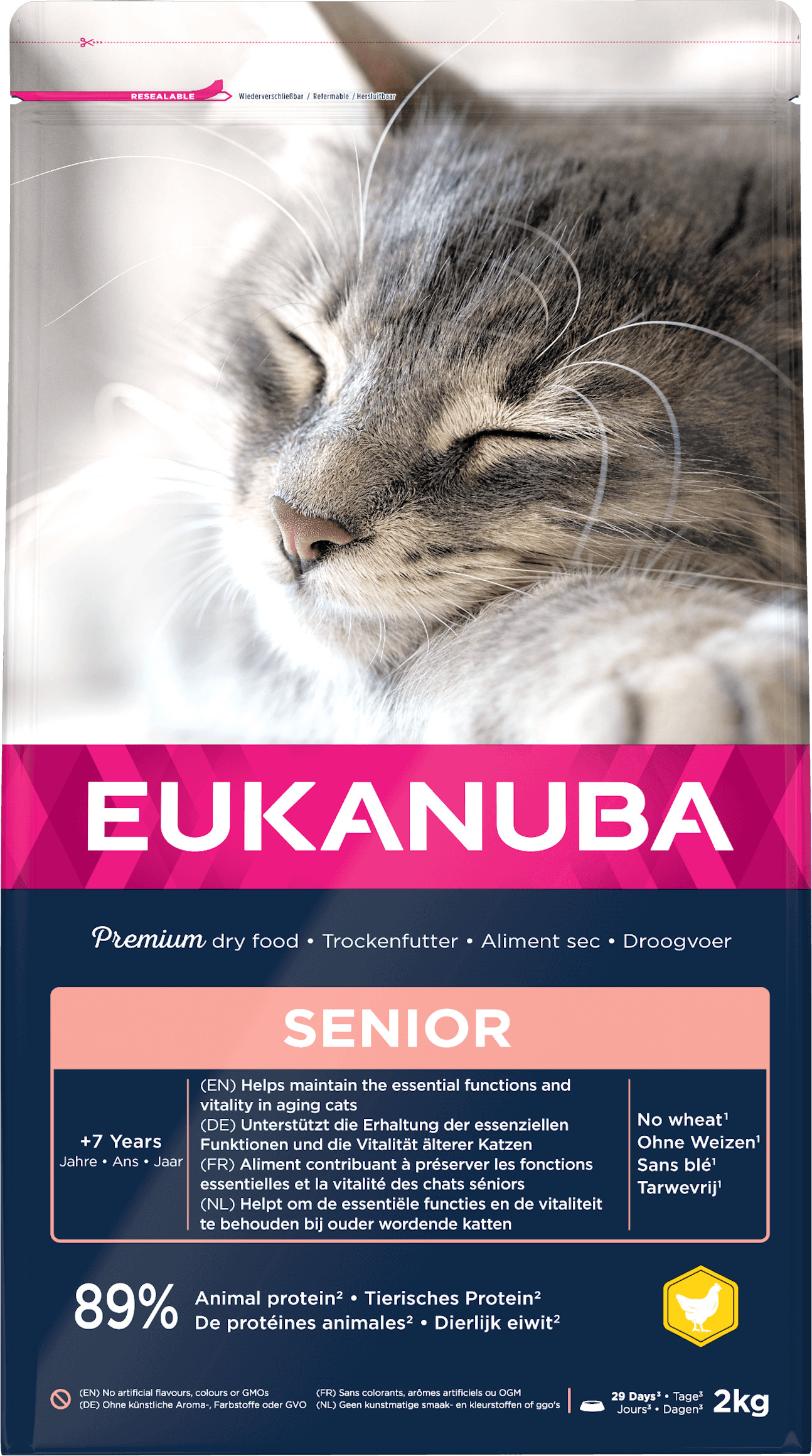 Eukanuba Senior kip kattenvoer