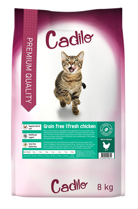 Cadilo Adult Grainfree w/Fresh Chicken - premium kattenvoer