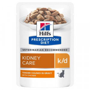Hill's Prescription K/D Kidney Care kattenvoer kip
