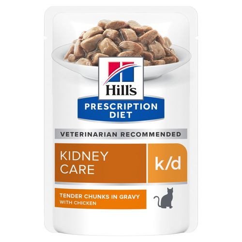 Hill's Prescription K/D Kidney Care kattenvoer kip