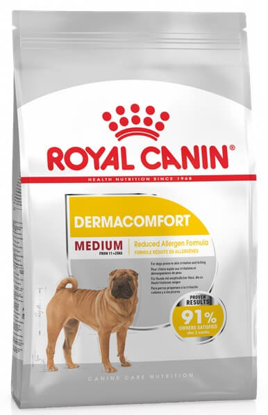 Royal Canin Medium Dermacomfort hundfoder