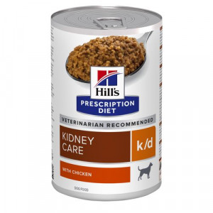 Hill's Prescription Diet K/D Kidney Care våtfoder hund med kyckling (burk)