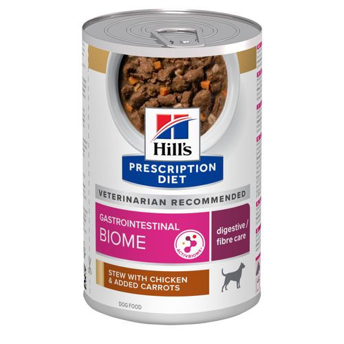 Hill's Gastrointestinal Biome met kip & groenten stoofpotje hondenvoer 354 gr blik