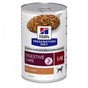 Hill's Prescription Diet I/D Digestive Care våtfoder hund med kalkon (burk)