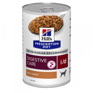 Hill's Prescription Diet I/D Digestive Care våtfoder hund med kalkon (burk)