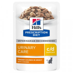 Hill's Prescription C/D Multi/Urinary Care met kip kat 