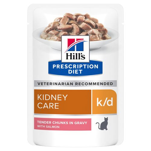 Hill's Prescription K/D Kidney Care kattenvoer zalm