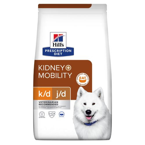 Hill's Prescription K/D+Mobility Kidney+Joint Care hondenvoer