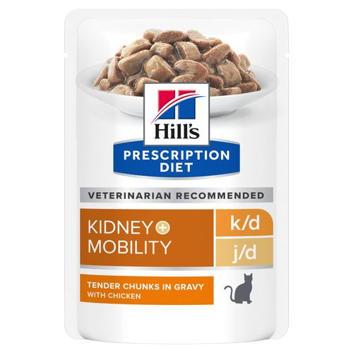 Hill's Prescription K/D+Mobility Kidney+Joint Care kat 85 gr
