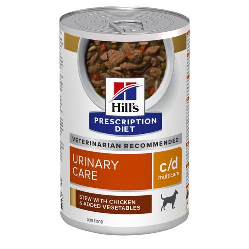 Hill’s Prescription Diet C/D Multicare Stoofpotje 354 g blik hondenvoer