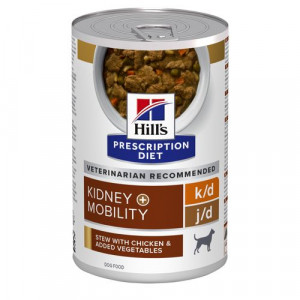 Hill’s Prescription Diet K/D + Mobility Stoofpotje 354 g blik hondenvoer