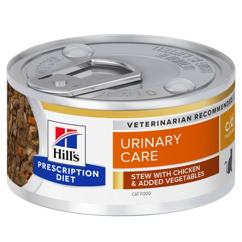 Hill’s Prescription Diet C/D Multicare Stoofpotje 82 g blik kattenvoer