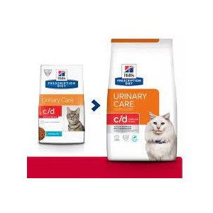 Hill's Prescription Diet C/D Multicare Stress Urinary Care kattenvoer met zeevis