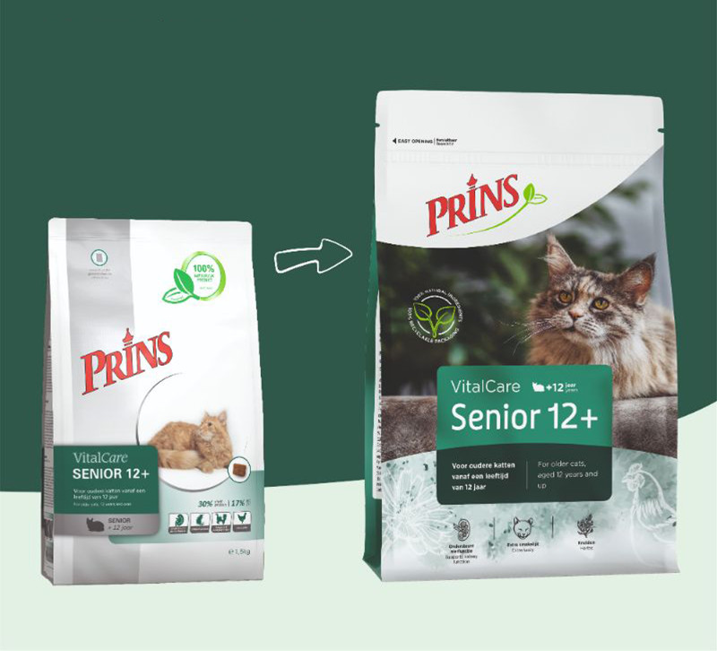 Prince VitalCare Senior 12+ kattfoder
