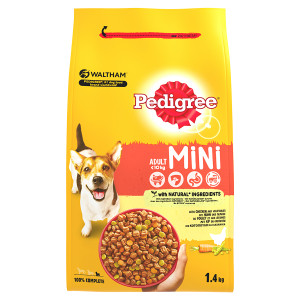 Pedigree Adult Mini med fjäderfä hundfoder
