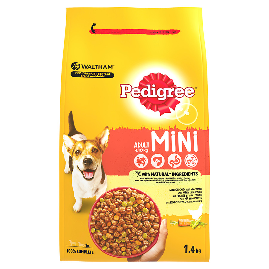 Pedigree Adult Mini med fjäderfä hundfoder