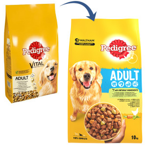 Pedigree Adult med kyckling och grönsaker hundfoder