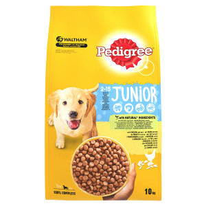 Pedigree Junior med kyckling & ris hundfoder