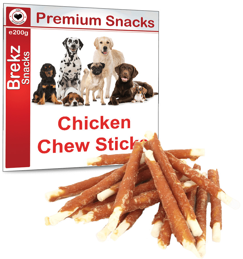 Brekz Premium Chicken Chew Sticks 200 gram