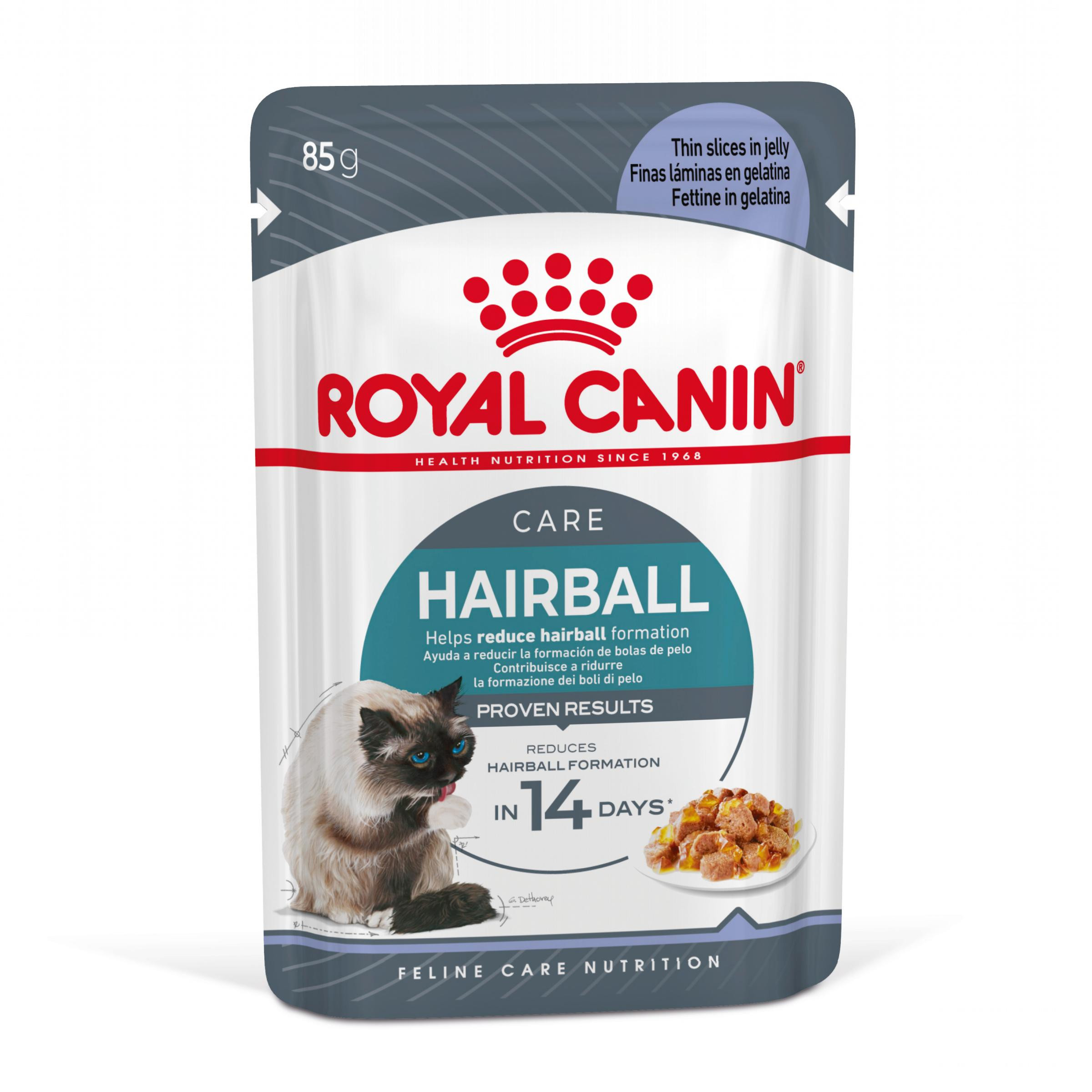 Royal Canin Hairball Care i gelé våtfoder katt (85 g)