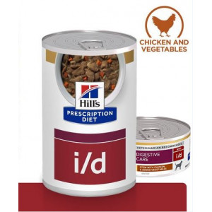 Hill’s Prescription Diet I/D Stoofpotje 354 g blik hondenvoer